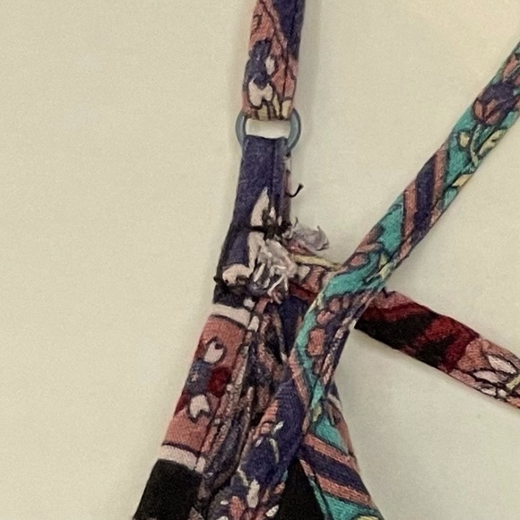 American Eagle Outfitters Multicolor Paisley Boho Maxi Dress Sz M - Picture 10 of 10